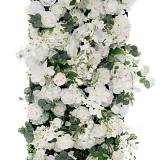 ΡΟΛΟ ΠΑΝΕΛ ΤΟΙΧΟΥ ΜΕ ΛΕΥΚΑ ΛΟΥΛΟΥΔΙΑ AND ΠΡΑΣΙΝΑΔΑ AND ΥΦΑΣΜΑΤΙΝΗ ΠΛΑΤΗ 50Χ250ΕΚ