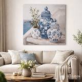 PLANT ΠΙΝΑΚΑΣ ΣΕ ΤΥΠΩΜΕΝΟ ΚΑΜΒΑ 80Χ80ΕΚ