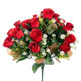 ΜΠΟΥΚΕΤΟ x18 ΜΕ ΚΟΚΚΙΝΑ ΤΡΙΑΝΤΑΦΥΛΛΑ 40ΕΚ