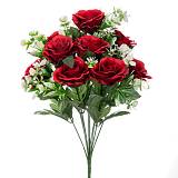 ΜΠΟΥΚΕΤΟ Χ10 ΜΕ ΚΟΚΚΙΝΑ ΤΡΙΑΝΤΑΦΥΛΛΑ 45ΕΚ