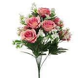 ΜΠΟΥΚΕΤΟ Χ10 ΜΕ ΡΟΖ ΤΡΙΑΝΤΑΦΥΛΛΑ 45ΕΚ