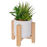 ΚΕΡΑΜΙΚΟ ΚΑΣΠΩ ΚΑΚΤΟΣ ΣΕ ΞΥΛΙΝΗ ΒΑΣΗ 10Χ9Χ20ΕΚ