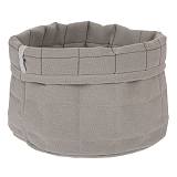 ΓΚΡΙ ΣΤΡΟΓΓΥΛΟ ΥΦΑΣΜΑΤΙΝΟ ΚΑΛΑΘΙ Φ24Χ15ΕΚ