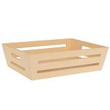 ΚΡΕΜ ΞΥΛΙΝΟ ΚΑΦΑΣΙ 29Χ22Χ8ΕΚ