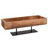 ΞΥΛΙΝΗ ΜΑΚΡΟΣΤΕΝΗ ΒΑΣΗ 40Χ14Χ13ΕΚ