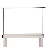 ΜΕΤΑΛΛΙΚΟ ΕΠΕΚΤΕΙΝΟΜΕΝΟ STAND ΤΡΑΠΕΖΙΟΥ ΜΑΥΡΟ 140 250EK X 90 97ΕΚ