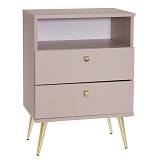 ΚΟΜΟΔΙΝΟ STOLIK ΜΠΕΖ 50Χ34Χ69ΕΚ