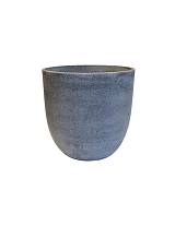 Γλάστρα cement γκρι χρ. Φ23Χ23
