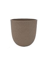 Γλάστρα cement καφέ χρ. Φ32X31