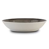 Πιάτο σούπας πορσελάνινο γκρι "Alexandra" 20cm