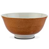 Μπολ δημητριακών πορσελάνινο καφέ "Alexandra" 15cm