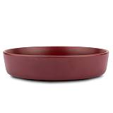 Πιάτο σούπας stoneware "Soho" μπορντώ 21.5cm