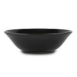 Σαλατιέρα stoneware "Soho" μαύρη 23cm