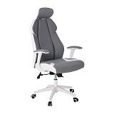 BF8300 Πολυθρόνα Γραφείου Διευθυντή, Microfiber Γκρι PU Άσπρο Ε-00020224 ΕΟ587,2