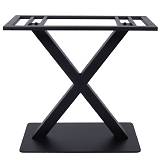 FERRO Βάση Τραπεζιού Μακρόστενη, Μέταλλο Μαύρο (21Kg) Ε-00017985 Ε061