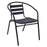 FUNKY Πολυθρόνα Μέταλλο - Αλουμίνιο Βαφή Ανθρακί Ε-00015910 Ε242,4