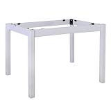 ΚΑΦΕΝΕΙΟΥ Βάση Τραπεζιού Οξιά Λυόμενη για Επιφάνεια 80x120cm Βαφή Εμποτισμού Λάκα Άσπρο Ρ-00007078 Ρ411,Ε8