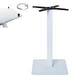 PRATO-R Βάση Τραπεζιού με ρεγουλατόρο Μέταλλο Βαφή Άσπρο (11,90kg) Ε-00023303 Ε068,4R