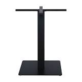 PRATO Βάση Τραπεζιού Μέταλλο Βαφή Μαύρο, Cross 60x60cm  (16,90kg) Ε-00022553 Ε065,1