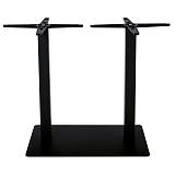 PRATO Βάση Τραπεζιού Μακρόστενη Μέταλλο Βαφή Μαύρο (21,00kg) Ε-00015014 Ε067