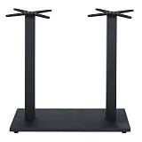 PRATO-W Βάση Τραπεζιού BAR 70x40cm H.93cm Μέταλλο Βαφή Μαύρο / 17,50Kg Ε-00025644 Ε0682,W1