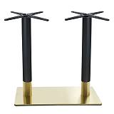 RIVA Βάση Τραπεζιού Μακρόστενη Gold Inox #201 - Black / 21,20 Kg Ε-00024684 ΕΜ671