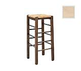 ΤΑΒΕΡΝΑΣ Σκαμπό BAR, Οξιά Άβαφο με Ψάθα Αβίδωτη Ρ-00017350 Ρ977,0