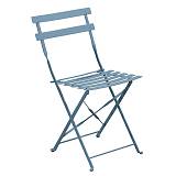 ΖΑΠΠΕΙΟΥ Pantone Καρέκλα Κήπου-Βεράντας, Πτυσσόμενη, Μέταλλο Βαφή Sandy Blue 5415C Ε-00024747 Ε5174,2