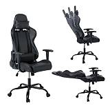 BF8350 Gaming Πολυθρόνα Γραφείου, Ανάκλιση Πλάτης έως 90°, Pu Μαύρο Ε-00022891 ΕΟ578