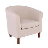 BOGA Πολυθρόνα Σαλονιού Καθιστικού, Ύφασμα  Μπεζ Ε-00026596 Ε7129,60