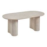 DIAZ Τραπεζάκι Σαλονιού-Καθιστικού, ΜDF Απόχρωση Natural Stone Ε-00025758 Ε7696,1