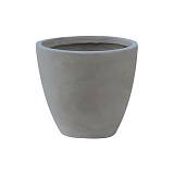 FLOWER POT-3 Cement Grey Φ35x32cm Ε-00023197 Ε6302,A