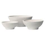 FLOWER POT-9  Set 3 τεμαχίων Απόχρωση Milk White Ε-00023558 Ε6308,S