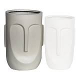 FLOWER POT-TOTEM Φ40x57cm, Cement Απόχρωση Sand Ε-00025157 Ε6321,Β