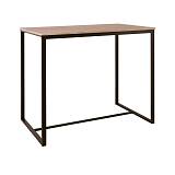 HENRY Τραπέζι BAR Μέταλλο Βαφή Σκούρο Καφέ - Sonoma Ε-00022129 ΕΜ9795,1Τ