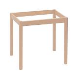 ΚΑΦΕΝΕΙΟΥ Βάση Τραπεζιού Οξιά Λυόμενο για Επιφάνεια 60x60cm, Άβαφο Ρ-00026702 Ρ415,0