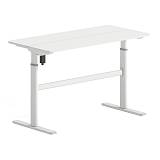 LEVEL Γραφείο Η/Υ Ηλεκτρικό Ρυθμιζόμενο, Πολλαπλών επιλογών ύψους, Άσπρο Ε-00026638 ΕΟ4397,2