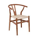 LIMA Καρέκλα Στοιβαζόμενη, Ξύλο Απόχρωση Καρυδί, Κάθισμα Paper Rope Φυσικό Ε-00025727 Ε7517,2