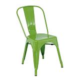 RELIX Καρέκλα Στοιβαζόμενη, Μέταλλο Βαφή Lime Ε-00025557 Ε5191,31