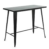 RELIX Τραπέζι Bar-Pro, Μέταλλο Βαφή Μαύρο Ε-00025521 Ε5212,1