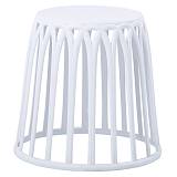 SABA Σκαμπό, Στοιβαζόμενο, PP-UV Άσπρο Ε-00021589 Ε383,1