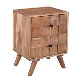 TEKA-W Κομοδίνο Ξύλο Ακακία Φυσικό Ε-00025427 ΕΑ7044,W