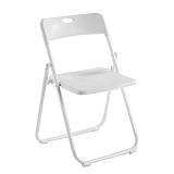 WENDY Καρέκλα Πτυσσόμενη, Μέταλλο Βαφή Άσπρο, PP Απόχρωση Άσπρο Ε-00026627 Ε5571,4