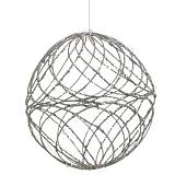 ΜΠΑΛΑ LED ΚΡΕΜΑΣΤΗ ΜΕΤΑΛΛΙΚΗ ΑΣΗΜΙ Φ20X20