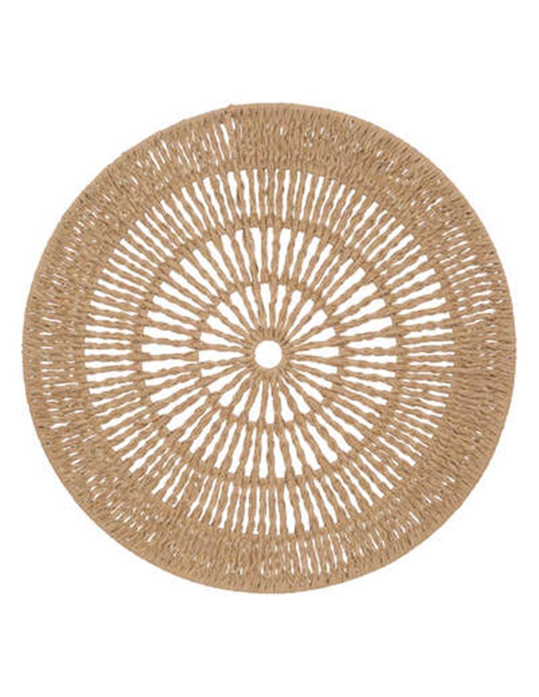 Διακοσμ.τοίχου τεχνητή raffia Φ76