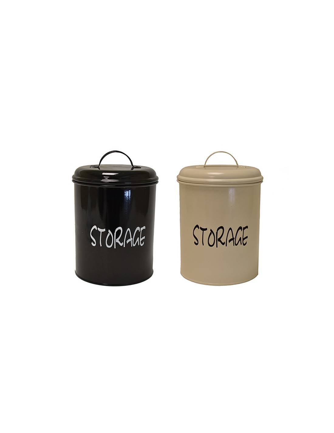 Δοχείο μεταλ.STORAGE 2χρ. 12.5Χ15