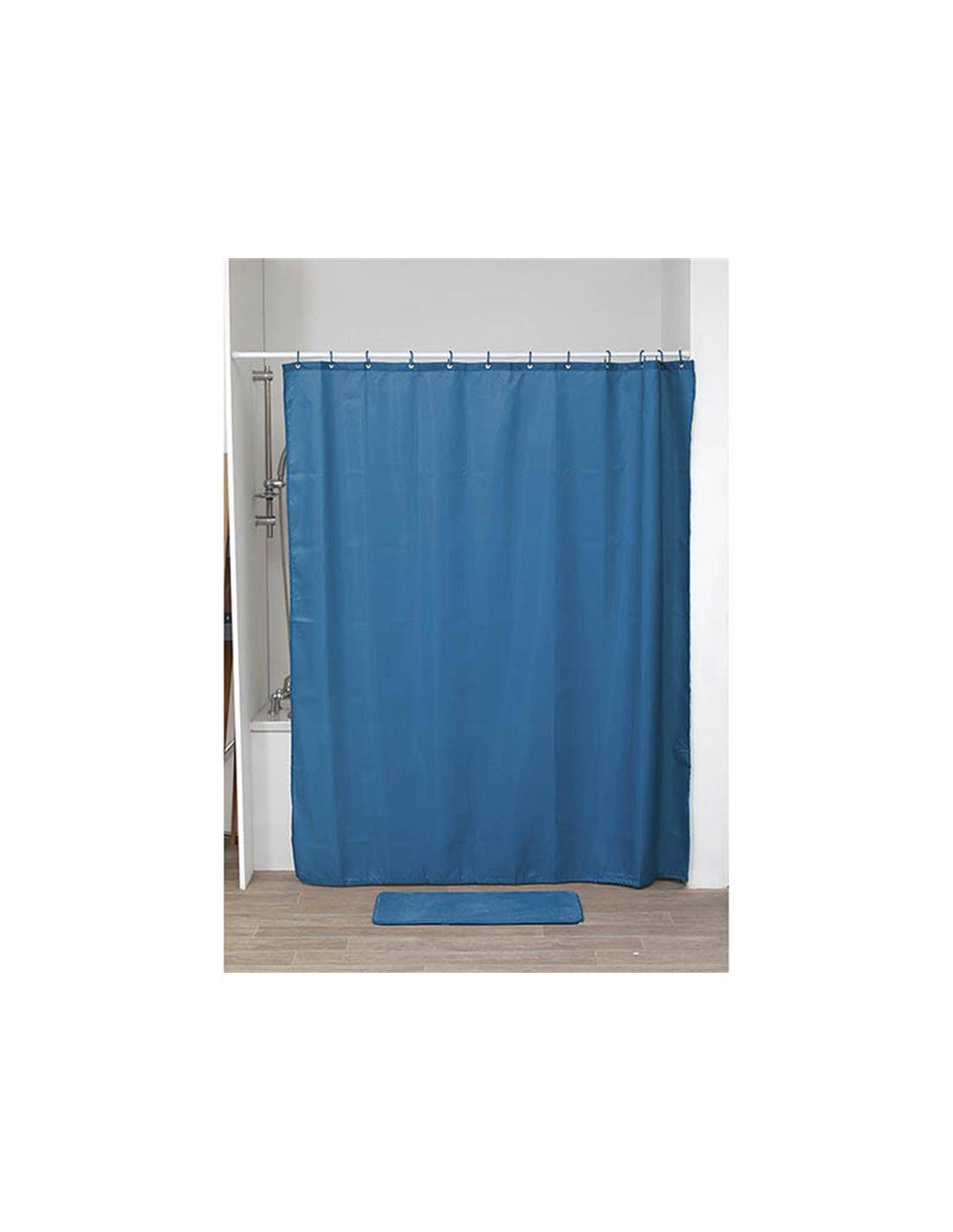 Κουρτίνα μπάνιου polyester BLUE PEACOCK 180Χ200