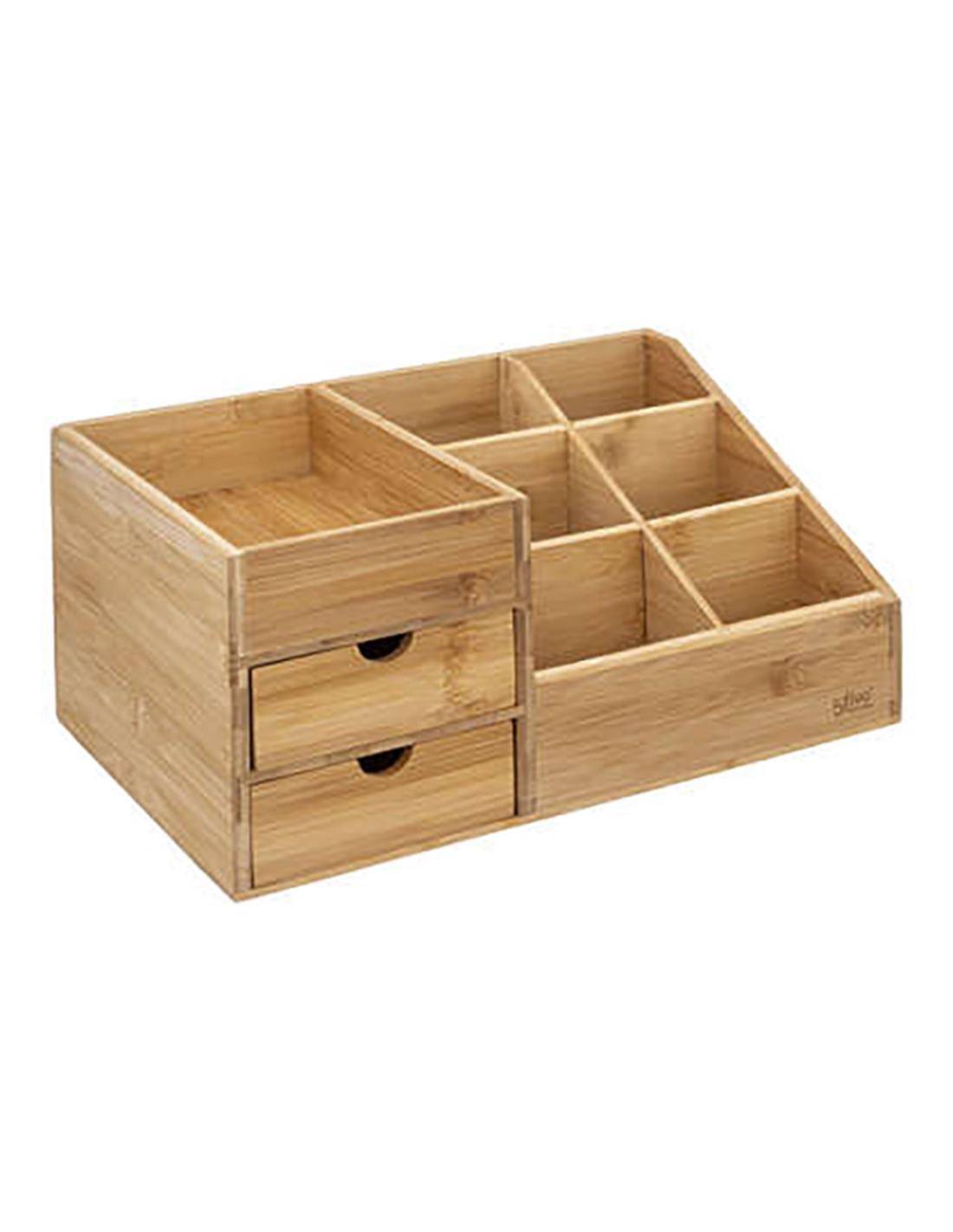 κουτί τακτοποίσης πολλαπλών θέσεων bamboo 33X15,6X20,5