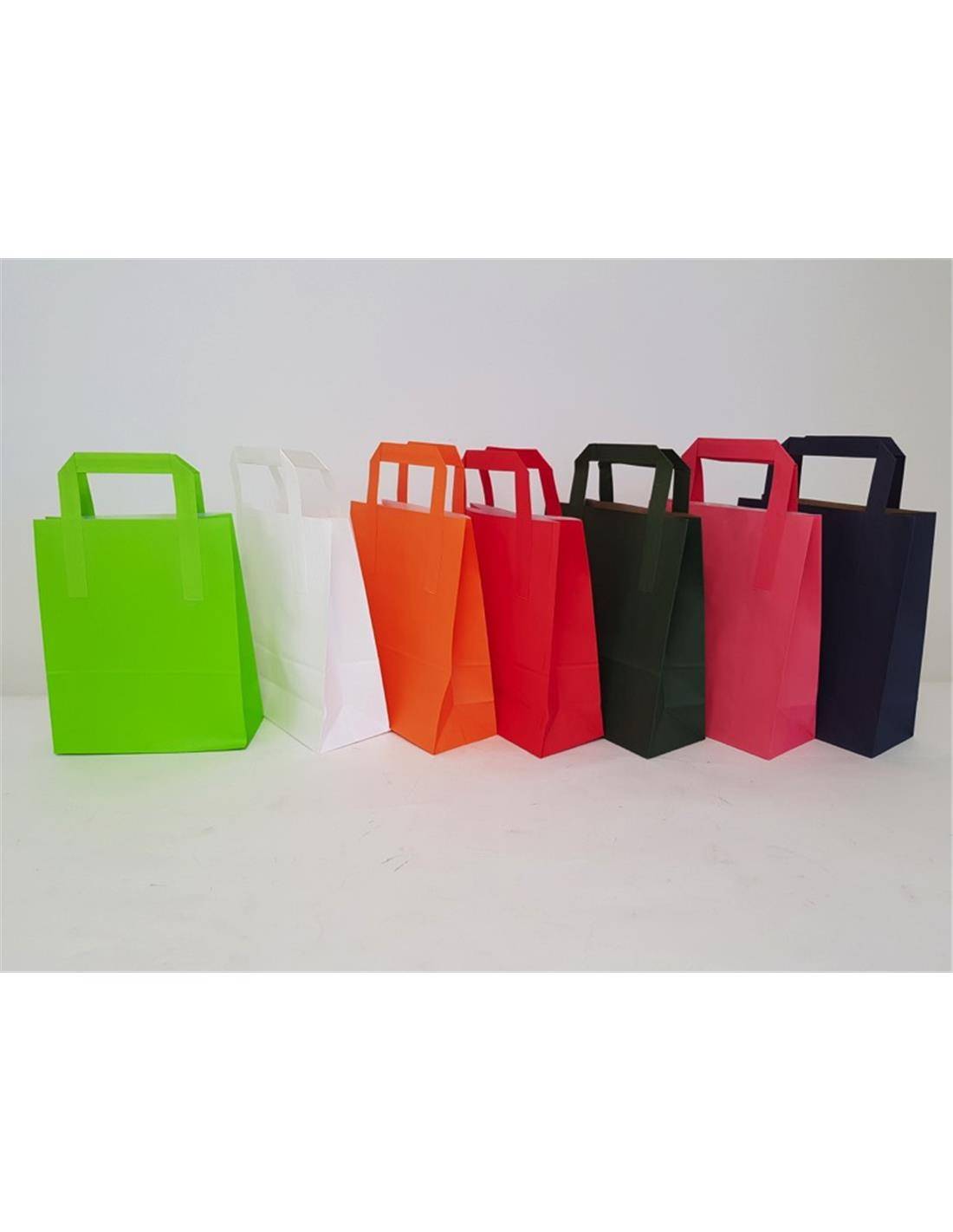 Τσάντα 18 εκ.χρωμ. πλακέ χέρι