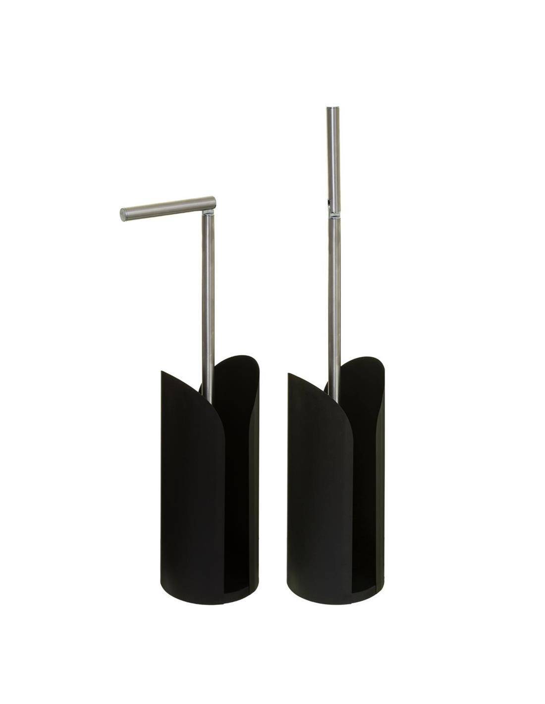 Βάση μεταλ.μαύρο  χρ. για χαρτιά υγείας